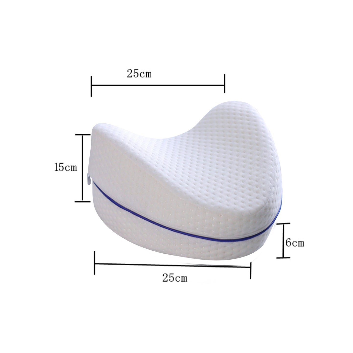 Memory Foam Leg Pillow with Washable Cover | Pregnancy and Sciatica