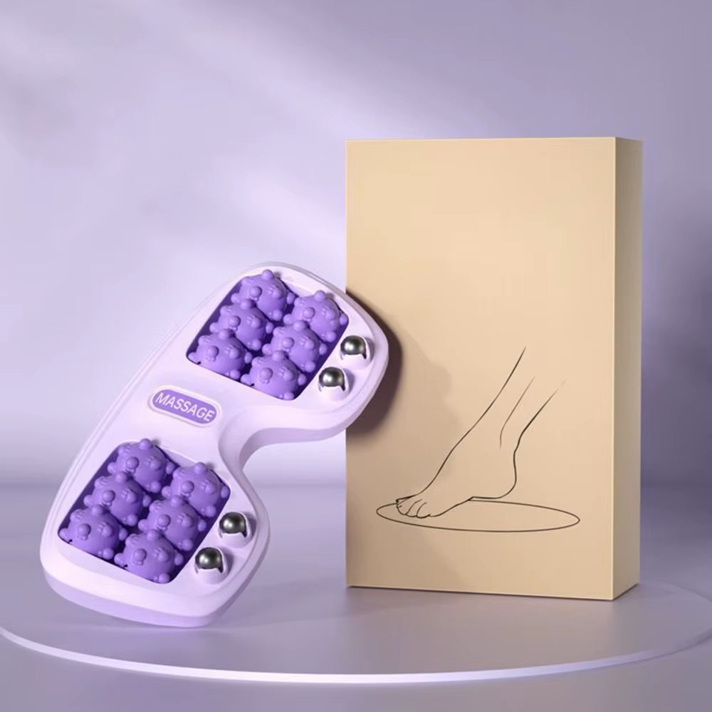 Foot Roller Massager Foot Massage Magnetic Bead Roller Multi-Point Foot Massage Foot Therapy Rubbing Foot Massager Tri Color