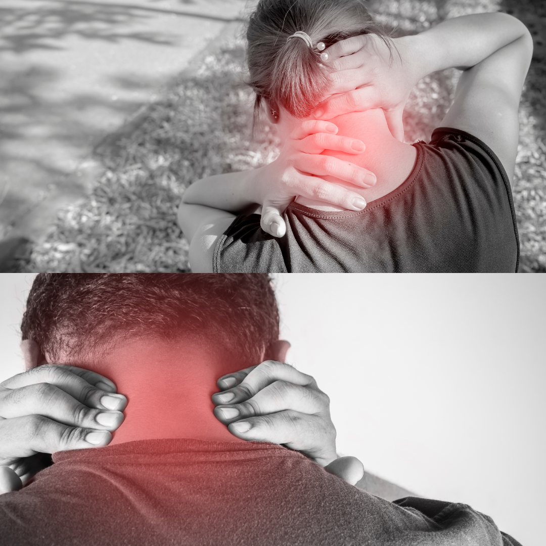 Donna con dolore cervicale al risveglio – cause e rimedi naturali per il collo