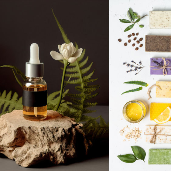 Flaconi roll-on di aromaterapia con oli essenziali naturali per benessere quotidiano