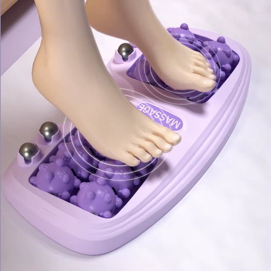 Foot Roller Massager Foot Massage Magnetic Bead Roller Multi-Point Foot Massage Foot Therapy Rubbing Foot Massager Tri Color