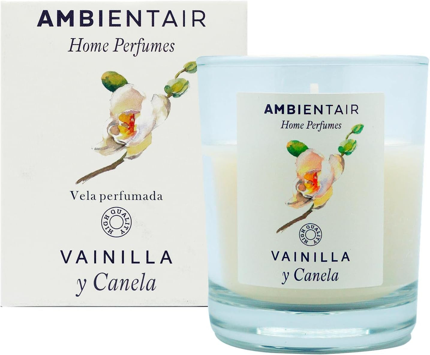 Home Profume, Candela Profumata Vaniglia E Cannella, Profumatore Vaniglia E Cann