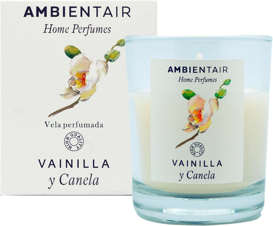 Home Profume, Candela Profumata Vaniglia E Cannella, Profumatore Vaniglia E Cann