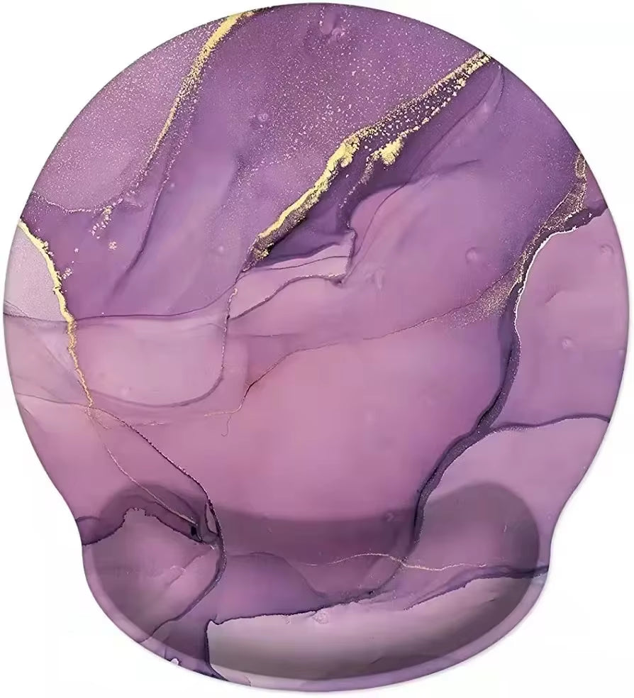 Natural Scenery Mouse Pad with Wrist Rest Comfortable Non-Slip Silicone Mouse Pad Gamer for PC Laptop Ergonomic Wrist Mouse Pad