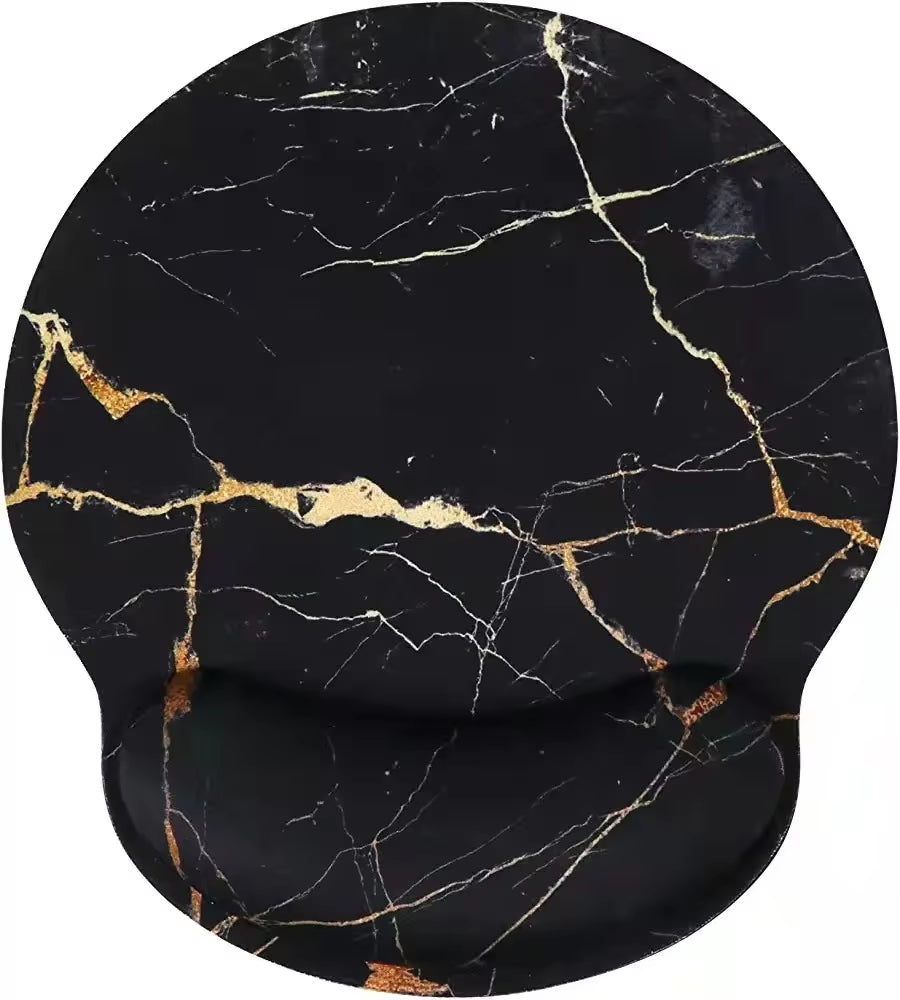 Natural Scenery Mouse Pad with Wrist Rest Comfortable Non-Slip Silicone Mouse Pad Gamer for PC Laptop Ergonomic Wrist Mouse Pad