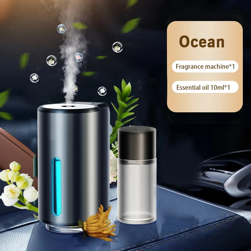 Car Electric Air Diffuser Aroma Car Air Vent Humidifier Mist Aromatherapy Car Air Freshener Perfume Fragrance Car Accessories
