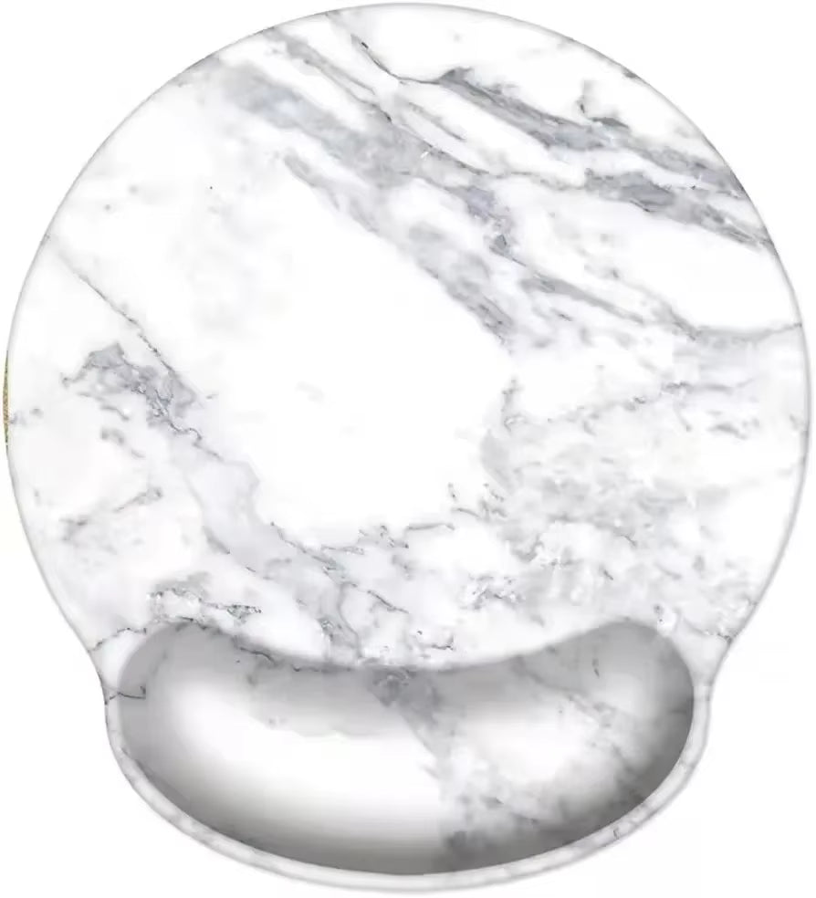 Natural Scenery Mouse Pad with Wrist Rest Comfortable Non-Slip Silicone Mouse Pad Gamer for PC Laptop Ergonomic Wrist Mouse Pad