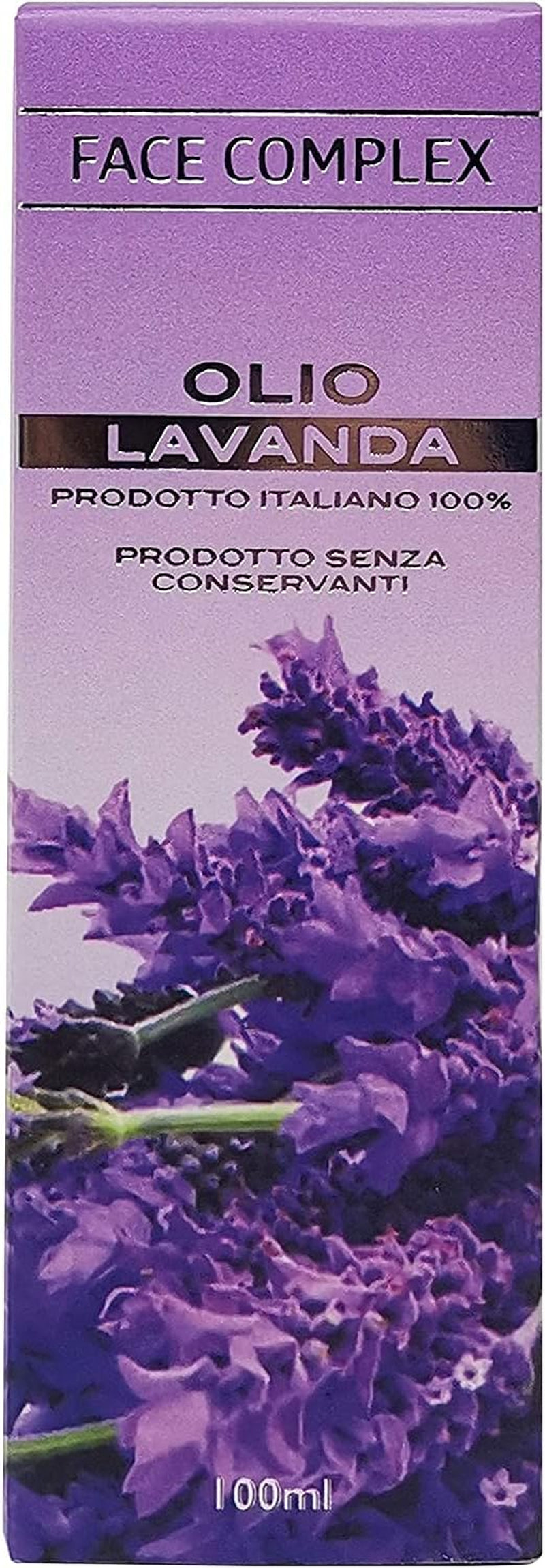 Olio Essenziale Lavanda 100% Prodotto Italiano 100Ml PP12 (2 Confezioni)
