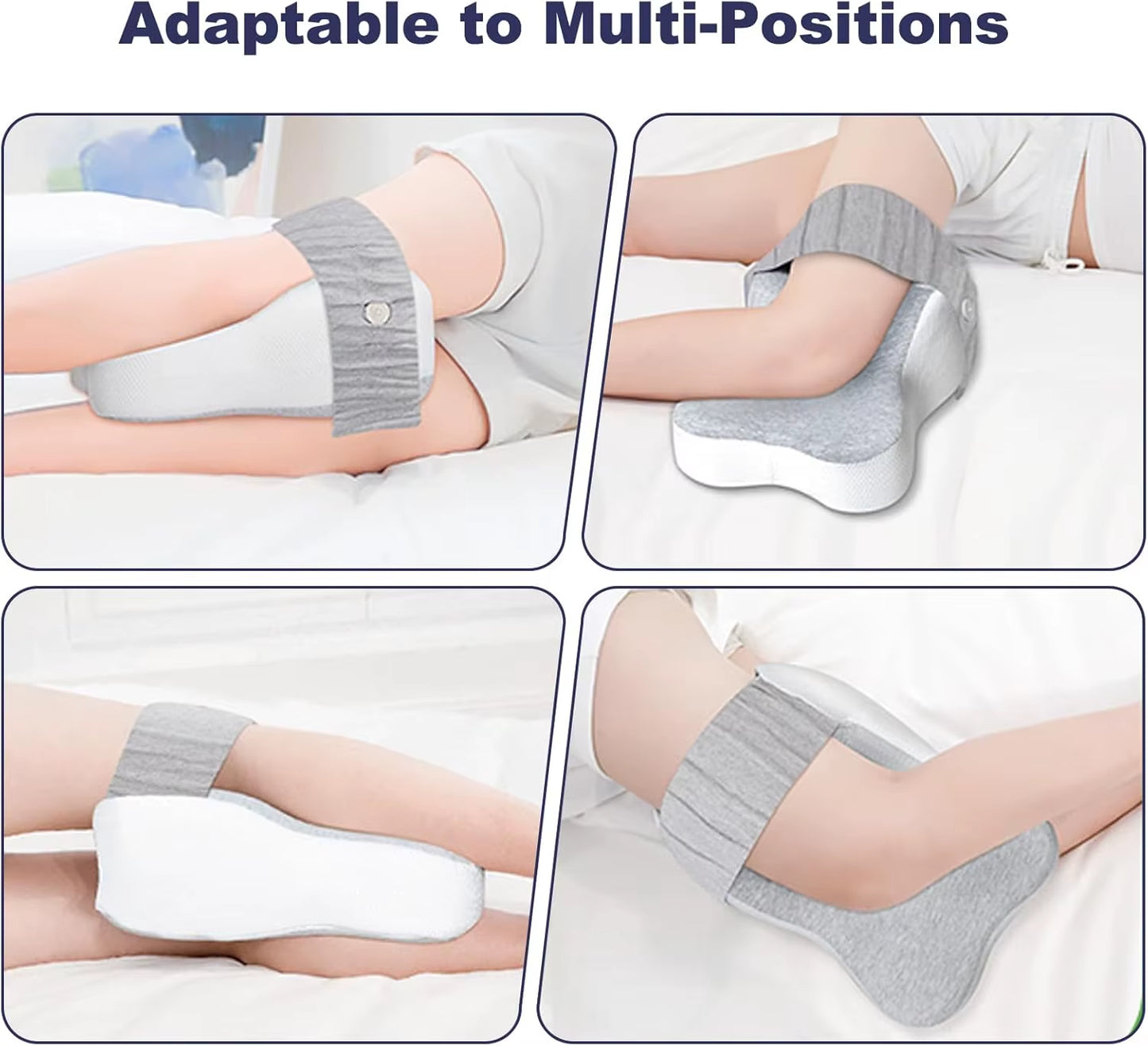 Orthopedic Slow Rebound Memory Foam Knee Leg Pregnant Women Pillow Side Sleeping Clip Leg Pillow Thigh Leg Pad Support Cushion