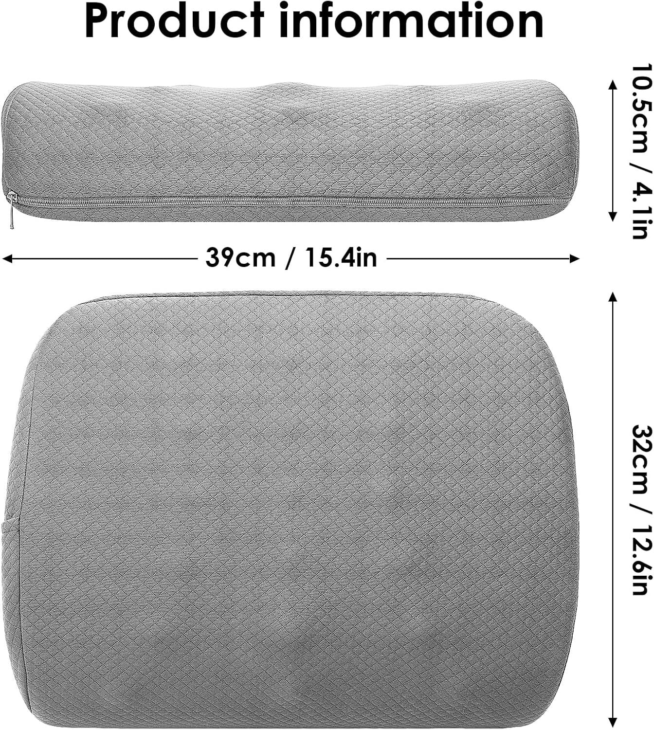 Quirlig Cuscino Lombare Auto, Supporto Lombare Auto in Memory Foam, Cuscino Lomb