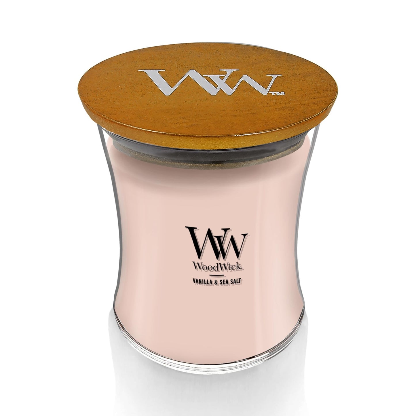 Woodwick Hourglass Candela Profumata Media Con Stoppino Scoppiettante Va