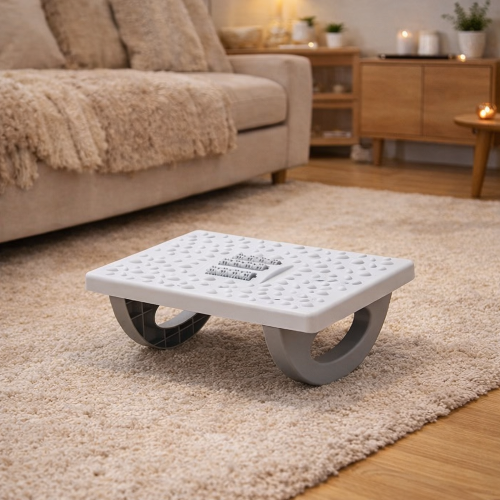 Rocking Footrest with Massage Rollers – Ergonomic Office Furniture | MoZen