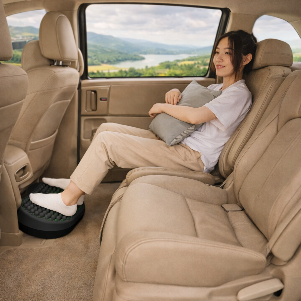 Poggiapiedi Ergonomico con Rilievi Plantari in Silicone