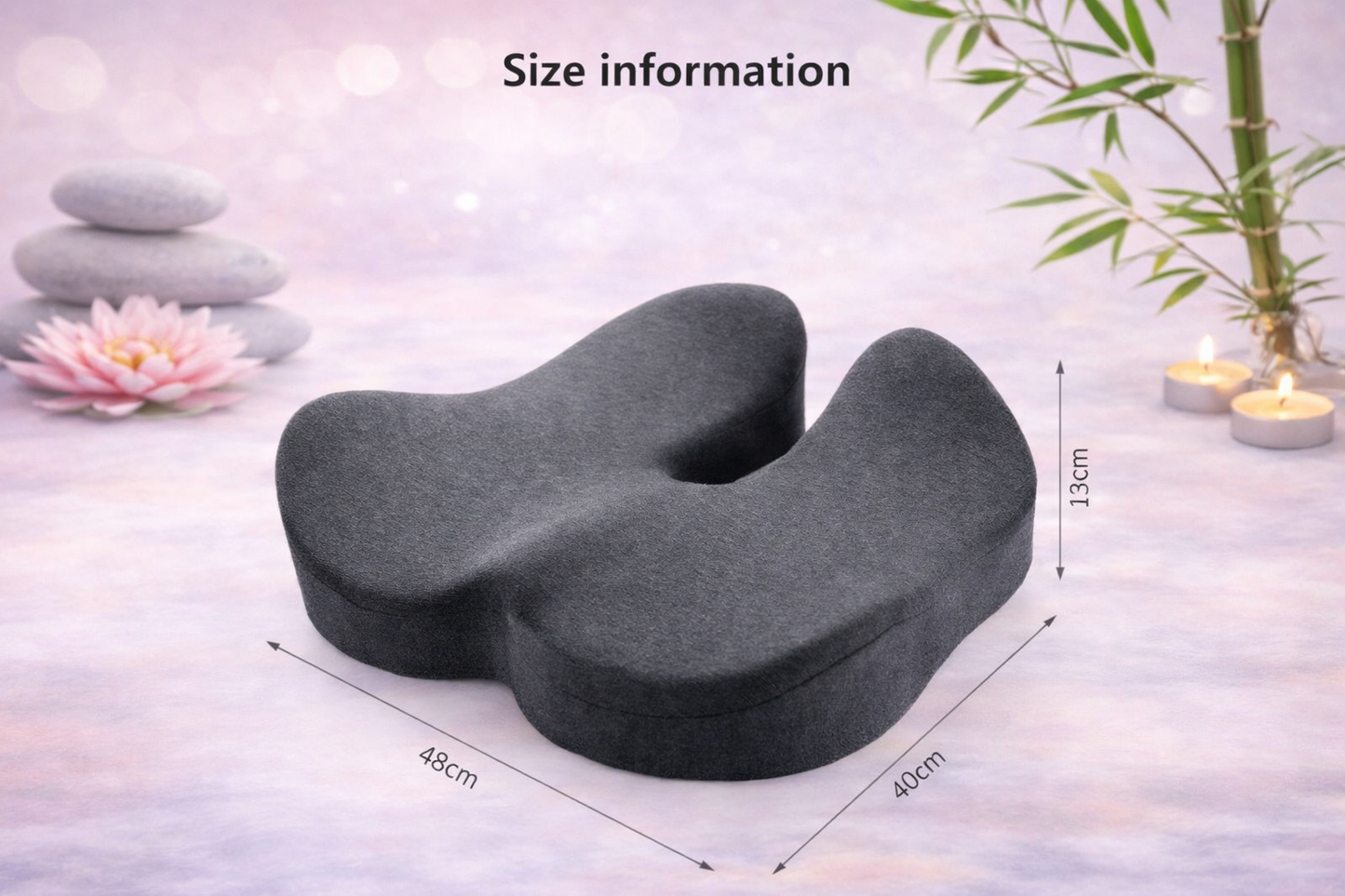 Cuscino Ergonomico Memory Foam Donna – Comfort Seduta