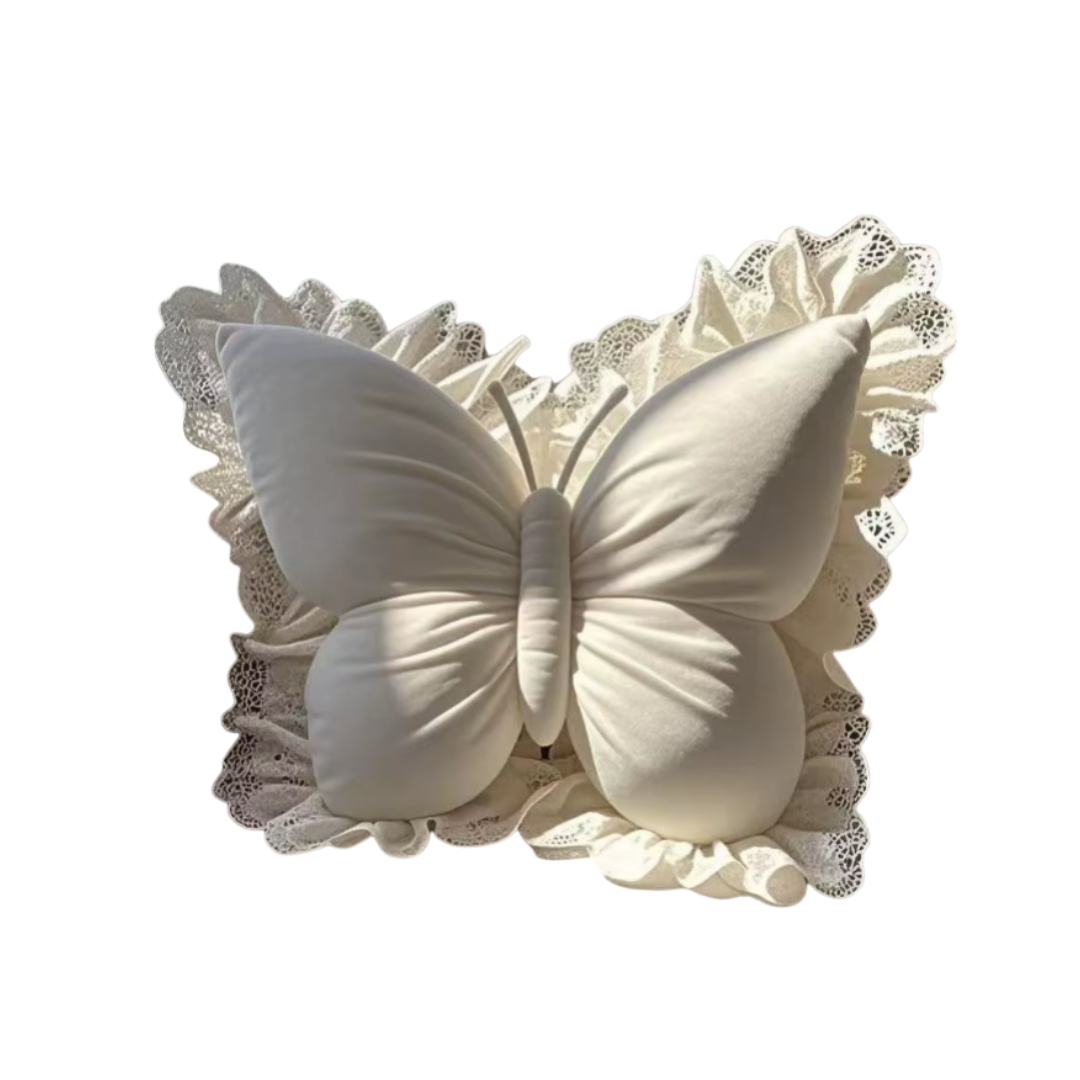 Cuscino Fiocco Princess Butterfly 40 cm da abbraccio e relax
