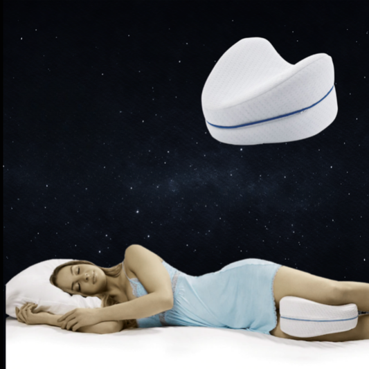 Cuscino gambe ergonomico in memory foam con federa lavabile