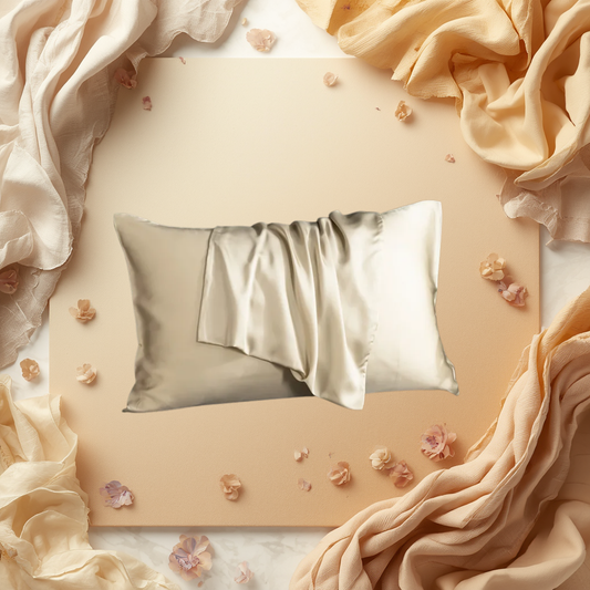 Federa in seta di gelso 100% naturale 50×70 cm per capelli e pelle