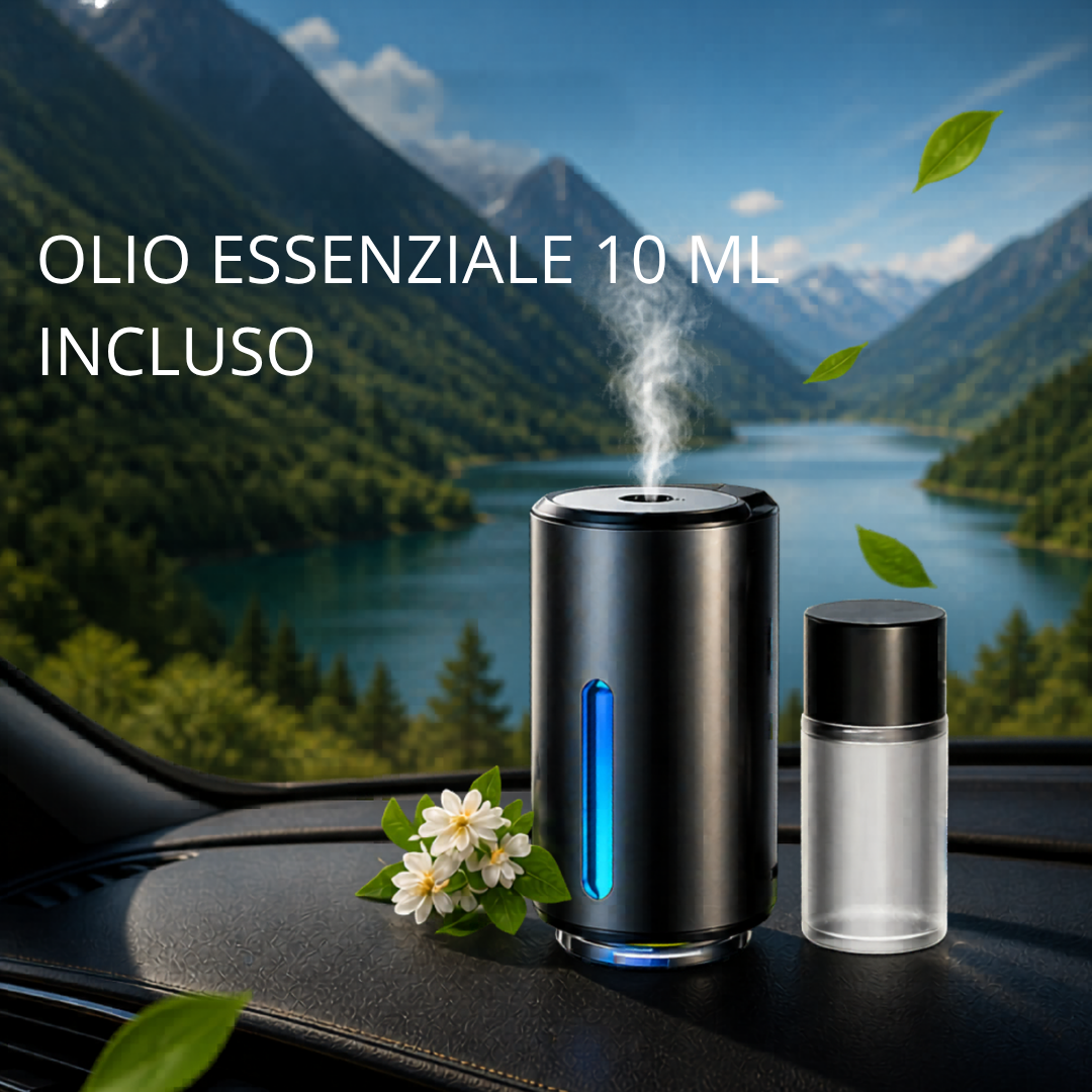 Diffusore Auto Oli Essenziali USB – Aromaterapia per Bocchetta Aria
