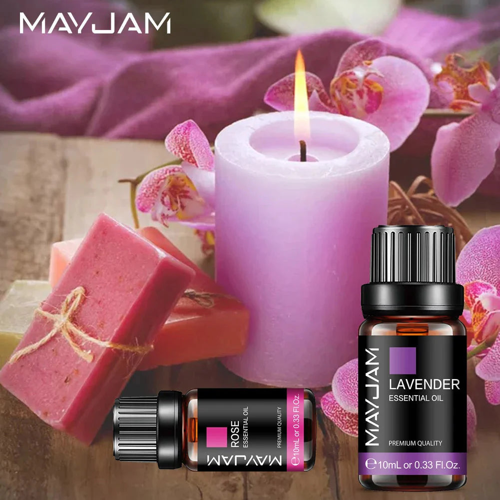 Oli essenziali puri 100% naturali MAYJAM da 10 ml