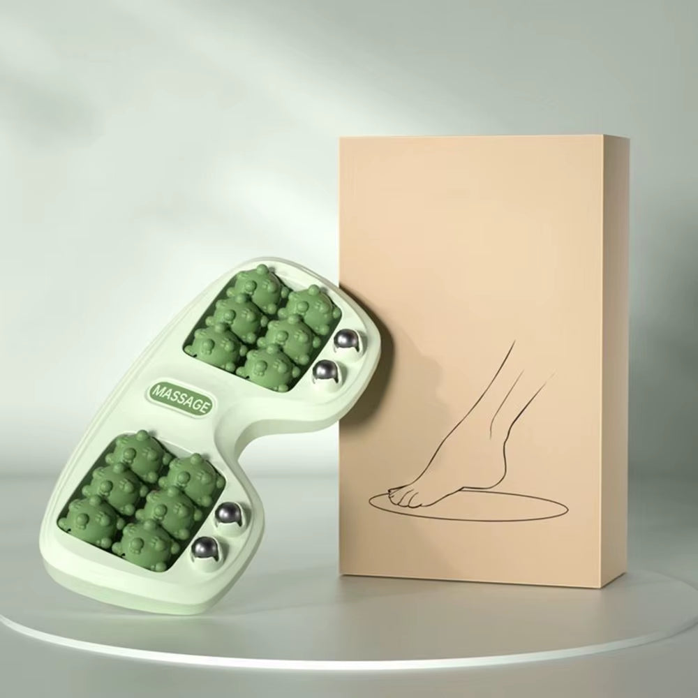 Rullo plantare in legno con struttura ergonomica per uso quotidiano