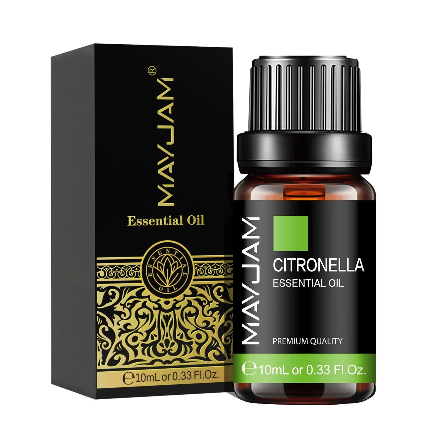 Oli Essenziali Puri 100% Naturali 10ml MAYJAM – 28 Fragranze Aromaterapia