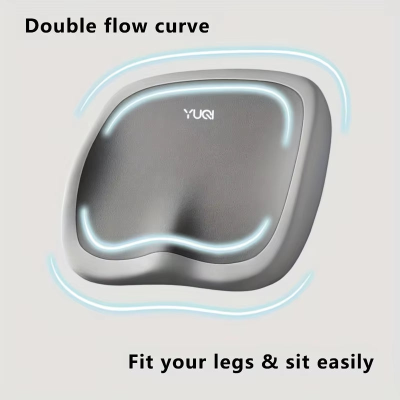 1Pc Ergonomic Memory Foam Office Chair Cushion,Adjustable Hip & Waist Support, Portable Comfort for Home, Car, and Office Use