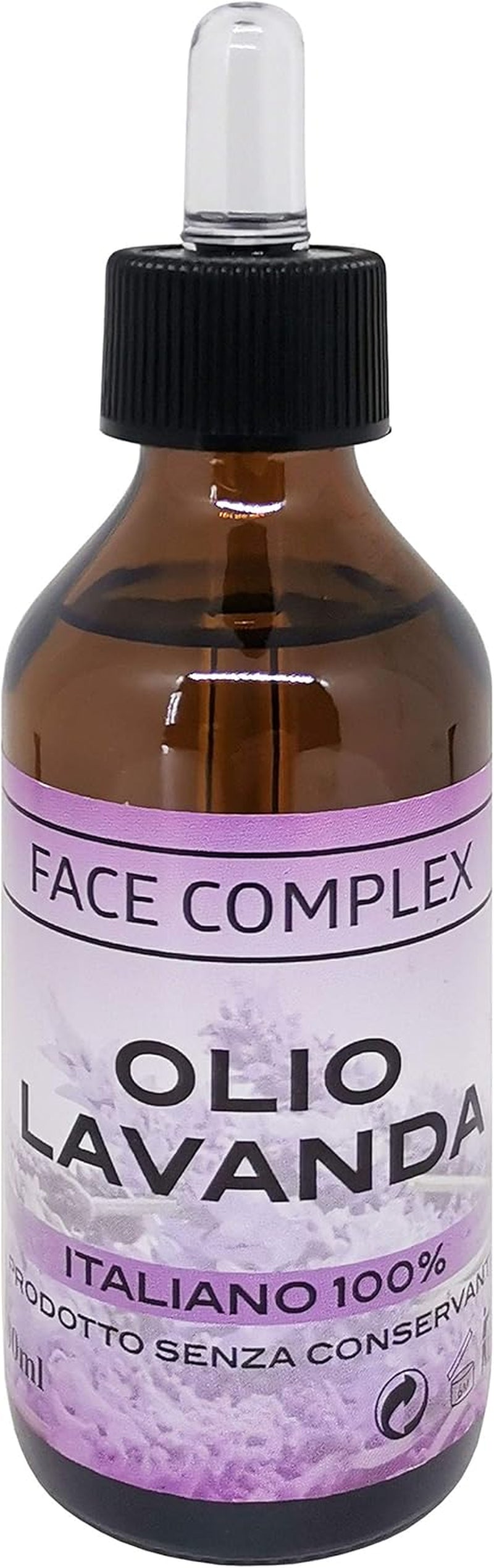 Olio Essenziale Lavanda 100% Prodotto Italiano 100Ml PP12 (2 Confezioni)