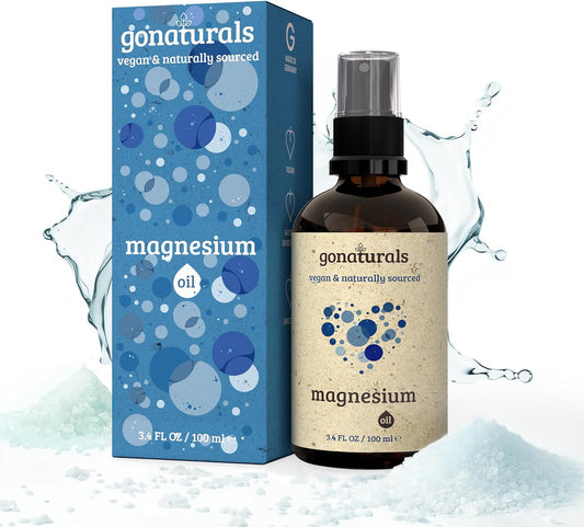 ® Spray Al Magnesio - Aiuto per Il Sonno, Crampi Muscolari, Elasticità Delle Articolazioni, Idratazione Di Pelle E Capelli - Olio Di Magnesio Spray Ad Alto Assorbimento, 100Ml