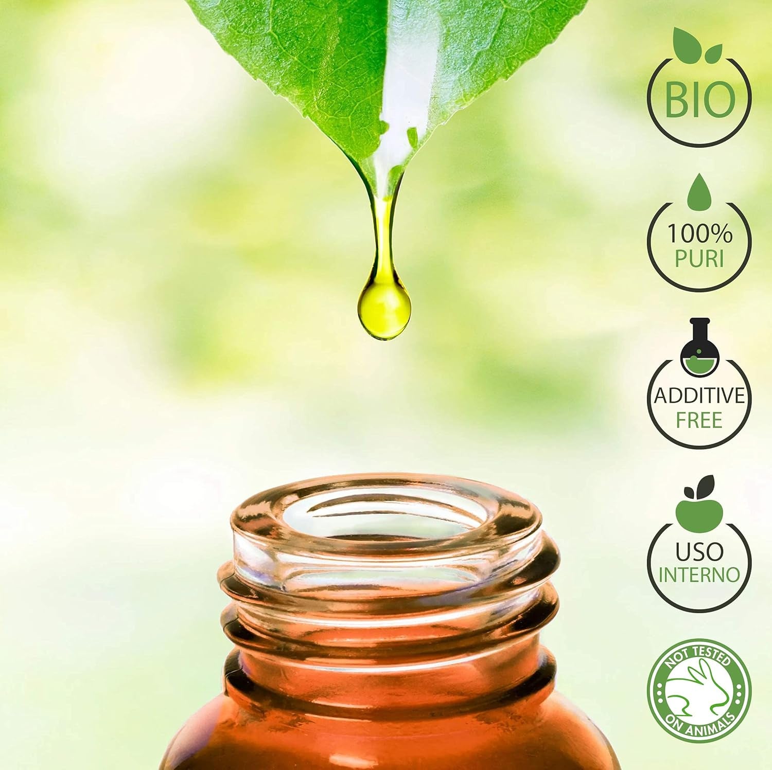 Set 2 Eucalipto Bio Olio Essenziale 100% Puro 10 Ml - Uso Interno Terapeutico Alimentare Diffusori Ambiente Aromaterapia Cosmetica -