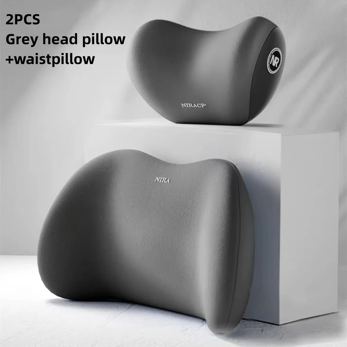 Cuscino auto ergonomico in memory foam per poggiatesta