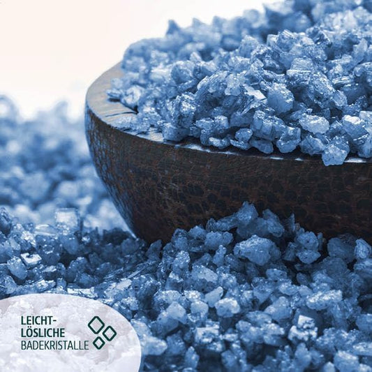 Cristalli Da Bagno Relax Pur – Confezione Di Scorte – Con Sale Naturale Profondo Della Saline Luisenhall & Olio Essenziale Di Melissa Indiana & Estratto Di Melissa – Armonizzante – 600 G