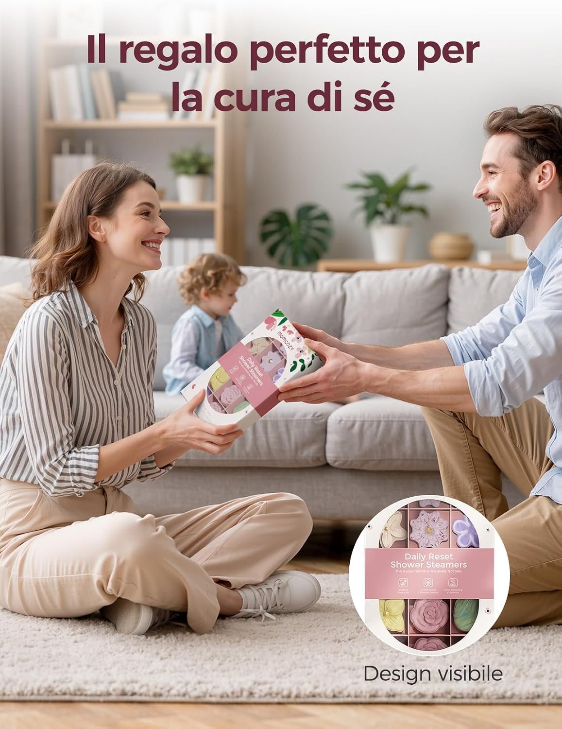 - Set Di Bombe Da Doccia per Aromaterapia, 14 Pezzi Con 7 Fragranze Floreali, Spa a Casa E Relax Quotidiano, Formula Delicata, Idea Regalo Festa Della Mamma