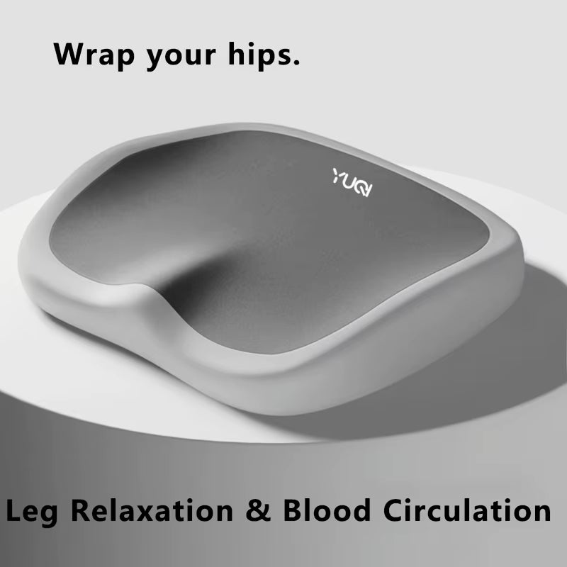 1Pc Ergonomic Memory Foam Office Chair Cushion,Adjustable Hip & Waist Support, Portable Comfort for Home, Car, and Office Use