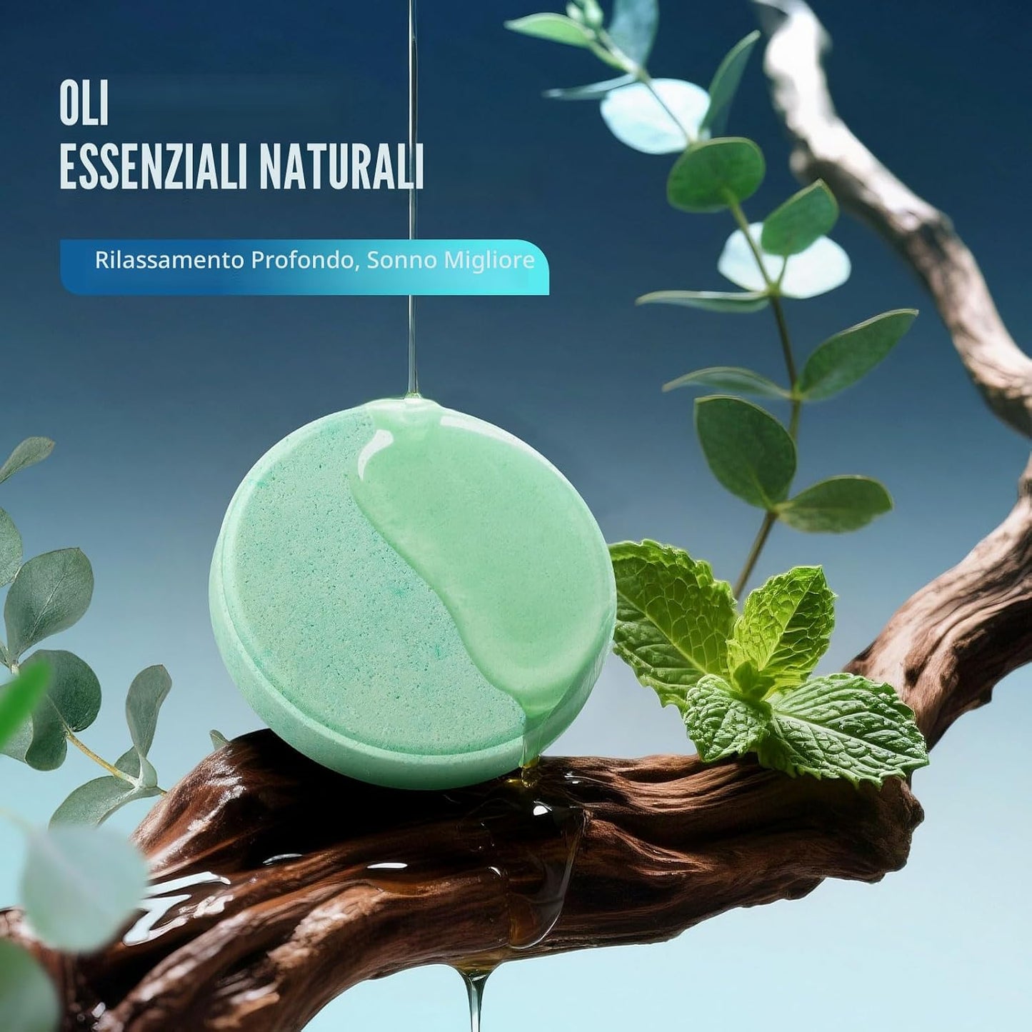 Regalo Uomo, Bombe Da Bagno Aromaterapia Con Olio Essenziale Spa, Bombe Da Doccia Idee Regalo, Regalo Compleanno per Uomo (8 Pezzi)