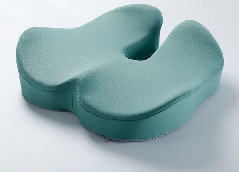 Zeby Rebound Memory Foam Office Chair Cushion Woman Tailbone Pelvis Orthopedic Medical Lady Seat Cushion Beautiful Buttocks Pad